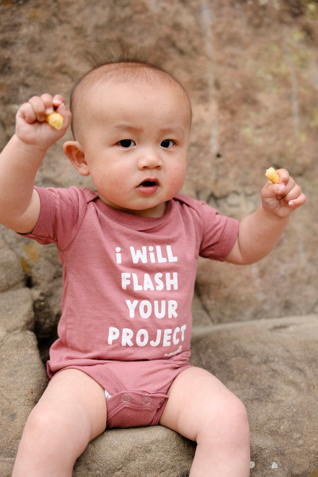 Flash Your Project - Baby Onesie