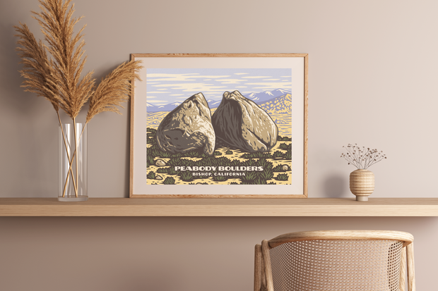 Peabody Boulders - Crag Cards - Rock Climbing Artwork