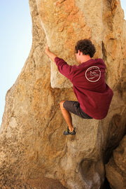in feet we trust - monopkt - rock climbing tees