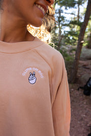 Climb On Boo - Women's Sweater  - Sand