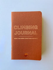 rock climbing journal - monopkt - gifts for climbers