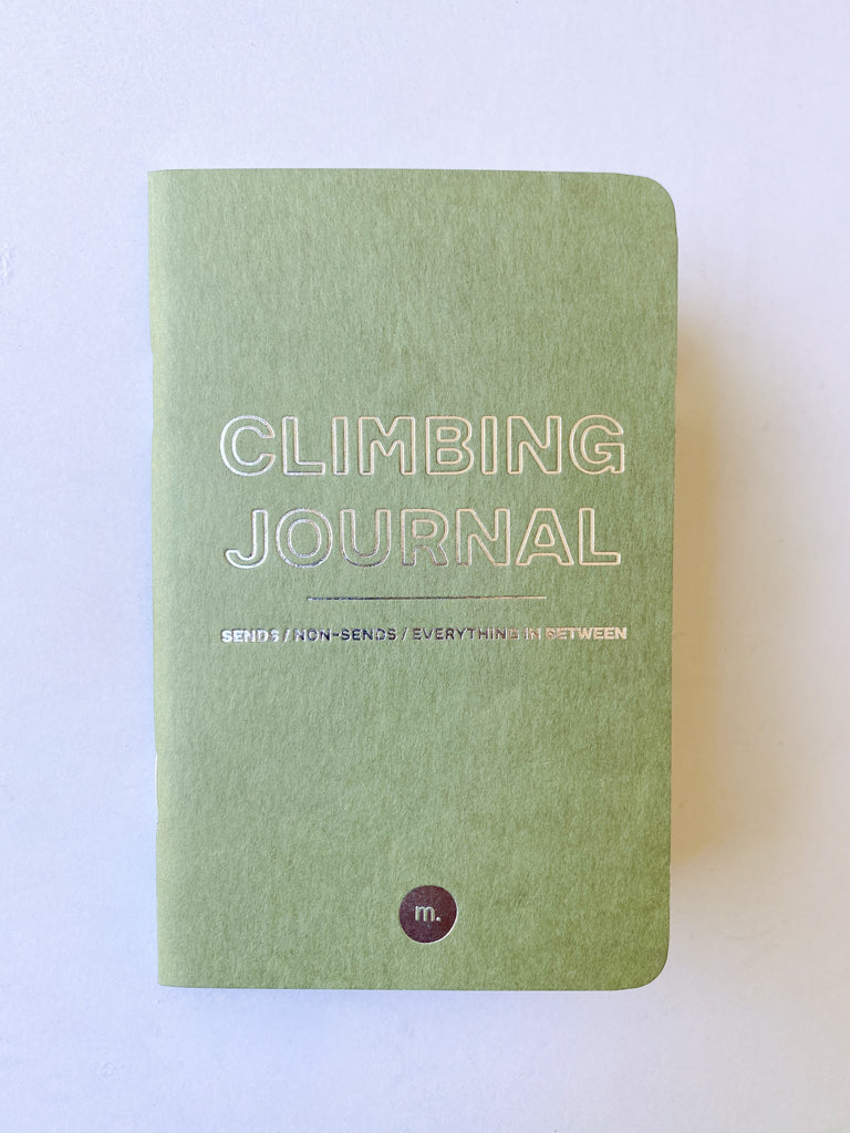 rock climbing journal - monopkt - gifts for climbers