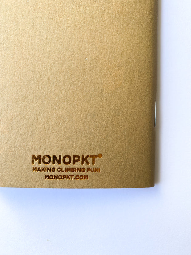 rock climbing journal - monopkt 