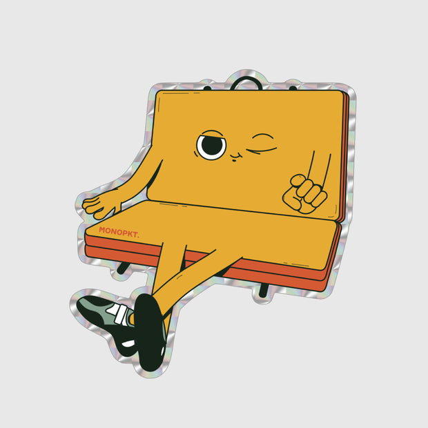 Crash Pad Buddy Sticker, Rock Climbing Sticker, Bouldering Sticker, Rock Climber, Crash Pad, Bouldering, Rock Climber