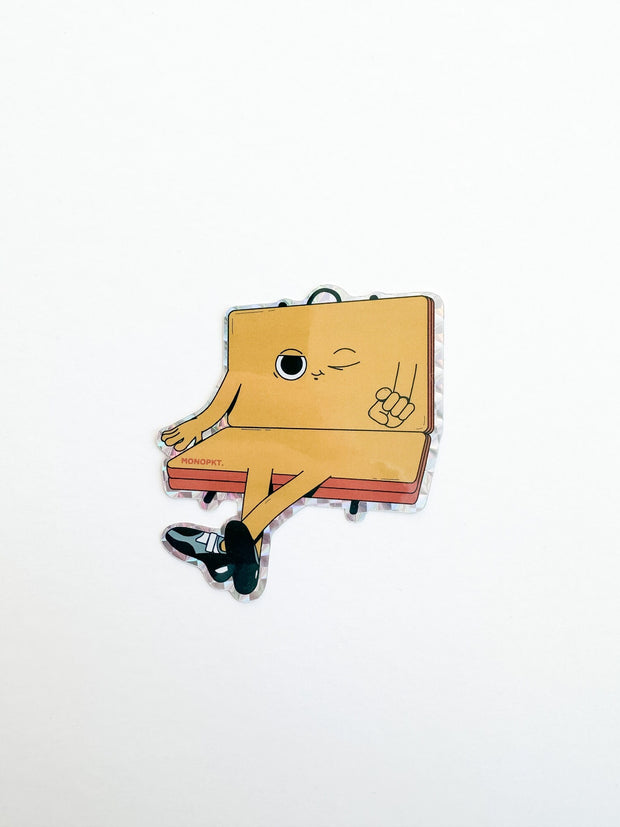 Crash Pad Buddy Sticker, Rock Climbing Sticker, Bouldering Sticker, Rock Climber, Crash Pad, Bouldering, Rock Climber