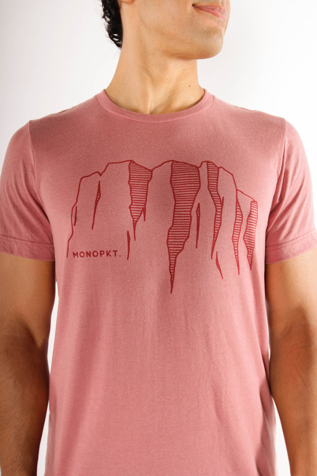 rock climbing shirt - mountain time - monopkt