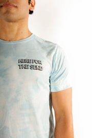 rock climbing tee - here for the send - monopkt